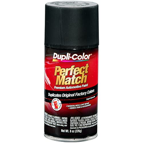 Dupli-Color EBUN01047 Perfect Match Automotive Spray Paint - Universal Flat Black - 8 oz. Aerosol Can - color: Universal Flat Black, size: 8 Ounce (Pack of 1), style: Universal