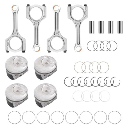 2.4L Engine Piston Kit With Connecting Rod Set For 2011-2019 Kia