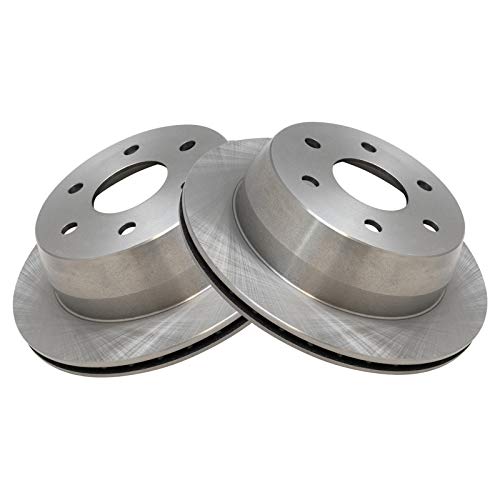 TRQ Rear Ceramic Brake Pad & Rotor Kit - style: BKA11192