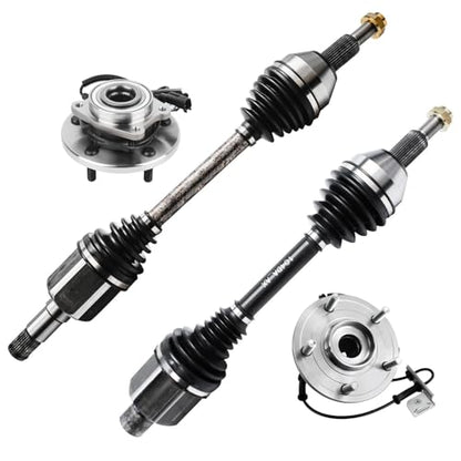 Detroit Axle - Front CV Axles Kit for 2012-2018 Dodge Grand Caravan - size: 4WX42540/Kit