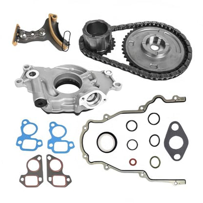 For 2007-2013 GM Gen4 4.8l 5.3l 6.0l 6.2l Timing Chain Kit & Oil Pump