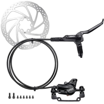 TOBWOLF Right Rear Hydraulic Disc Brake Kit with 160MM Rotor - color: 150cm Right Rear Hydraulic Brakes - Dual Piston