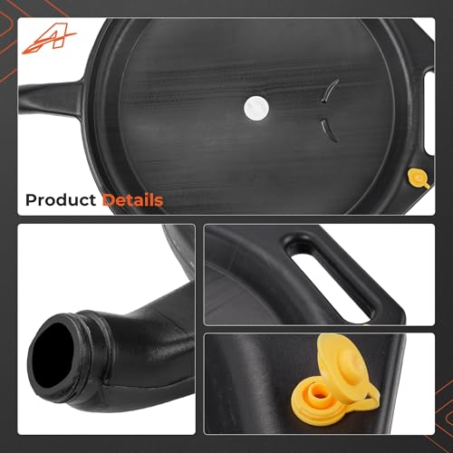 15 Quart Oil Drain Pan with Splash Guard, Handle for Oil Change