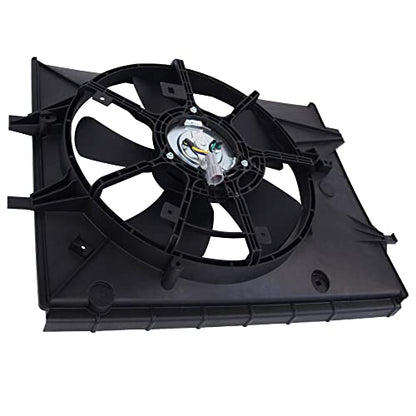 PartsFlow Engine Radiator Cooling Fan Assembly For 2006-2015 Mazda MX5 Miata 2.0L 4 Cyl LFG115025F - color: For Mazda MX5