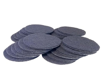 Starcke Scouring Pads, 5 inch 50 Pack Sanding Pads, Grey Automotive Sandpaper for Automotive Paint & Paint Supplies, Ultra Fine Auto Body Supplies, Synthetic Fiber Surface Conditioning Scuff Pad - color: Ultra Fine, size: 50 Pack
