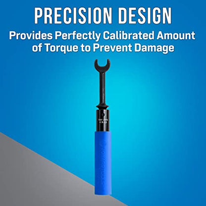 Jonard Tools TWAF-71640, Full Head Torque Wrench, 7/16" Drive Size, 40 in-lb Torque - size: 7/16" Drive, style: Full Head, 40 inch-lbs