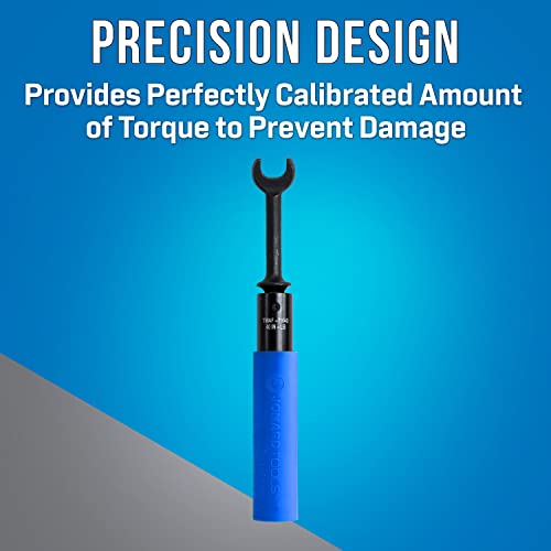 Jonard Tools TWAF-71640, Full Head Torque Wrench, 7/16" Drive Size, 40 in-lb Torque - size: 7/16" Drive, style: Full Head, 40 inch-lbs