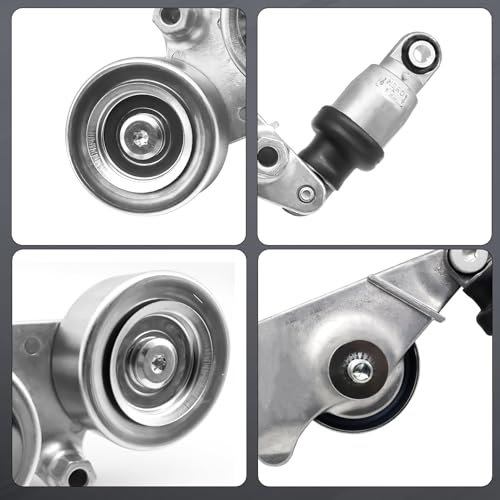 39092 Drive Belt Tensioner Assembly with Pulley 31170R70A01 Fit for Honda