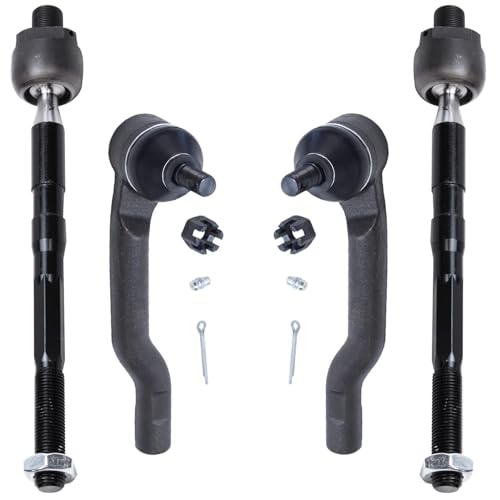 Detroit Axle - Front Tie Rods Kit for 1999-2005 Suzuki Grand Vitara - size: 4S42939/group