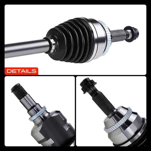 A-Premium Front Left Driver Side CV Axle Shaft Assembly - style: Front Driver Side