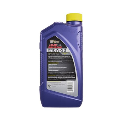 Royal Purple (11746-6PK HMX SAE 10W-30 High-Mileage Synthetic Motor Oil - 1 Quart, (Case of 6) - size: 1 Quart, Case of 6