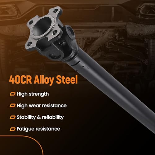 maXpeedingrods 36.69" Front Drive Shaft Propshaft Driveshaft Assembly for Jeep Commander 2006, Grand Cherokee 2005-2006 Auto Trans Replace# 938-127, 2105728AB - style: 52105728AB