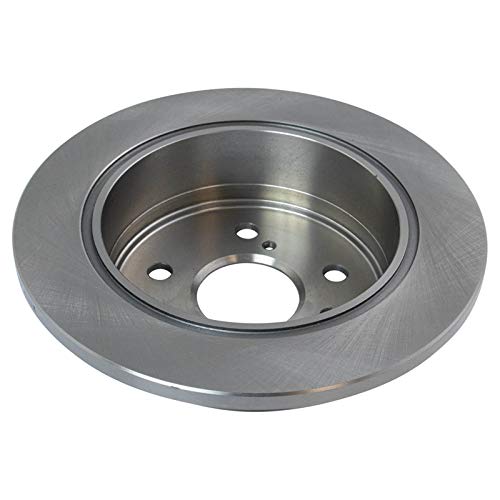 TRQ Rear Ceramic Brake Pad and Rotor Set - style: BKA10921