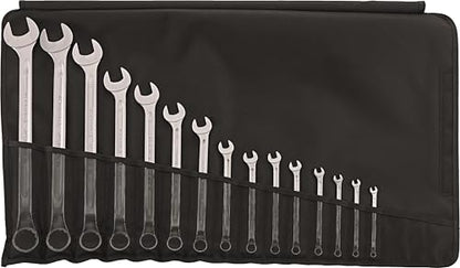 Stahlwille 96401004 14/15 Combination Spanner Set, Open-Box Long, 15 Piece Set, 6.0-32mm Range, High-Performance Quality, Chrome-Alloy-Steel, Made in Germany - style: 14/15