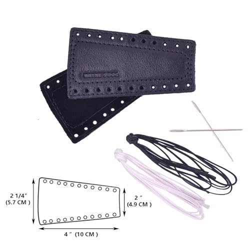 Leather Motorcycle Brake Clutch Covers, Handlebar Hand Grip Covers Throttle Grip Covers - color: Black: Lever Cover