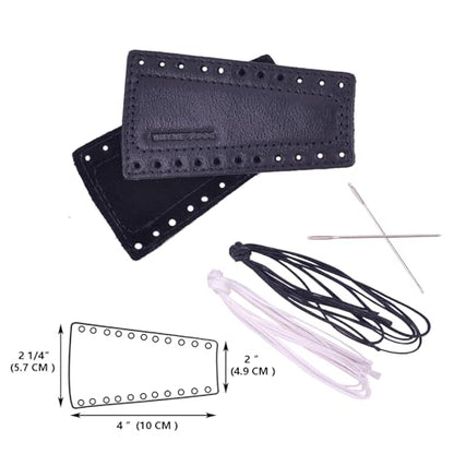 Leather Motorcycle Brake Clutch Covers, Handlebar Hand Grip Covers Throttle Grip Covers - color: Black: Lever Cover