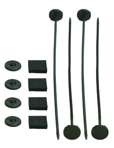 Derale 13001 Insta-Mount Rods/Pads-Plastic Nylon Cooler Mounting Kit - size: Stock