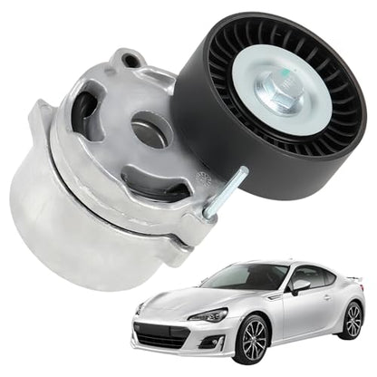 Belt Tensioner Assembly with Pulley Fit for Subaru Forester 2011-2018, Impreza 2012-2015, Legacy 2013-2019, Outback WRX, Replace# 23769AA040, 23769AA05A - size: 23769AA040