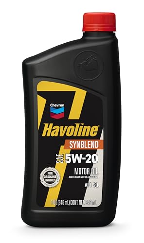 HAVOLINE 5W-20 Motor Oil - 1 qt. (223393720) - size: 1 Quart (Pack of 1), style: 5W-20