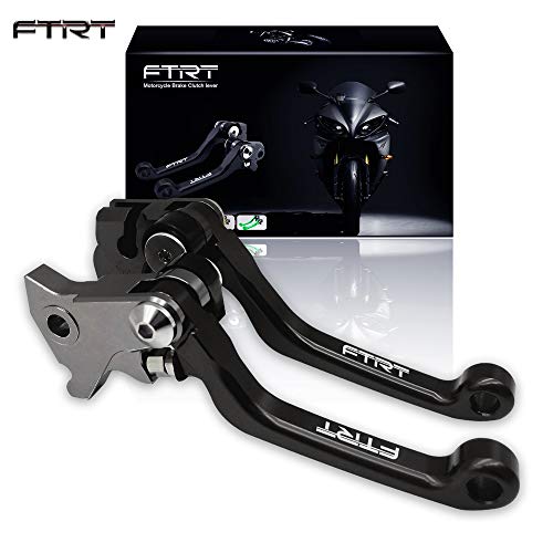 Pivot Dirt Bike Brake Clutch Levers Compatible with TTR125 L LE LW 00-18/ TTR250 93-13/ XT250X 06-16/ Tricker 04-16/ DT230 Lanza 97-13/ WR250R WR250X 07-17/ SEROW225 SEROW250 86-16, Black - color: Black, size: TTR125/ TTR250/ XT250X/ DT230/ WR250R/SEROW22