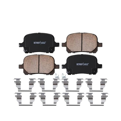 Detroit Axle - Brake Pads for 2000-2001 Toyota Camry, 2000-2004 Avalon - size: 4P280026/Kit