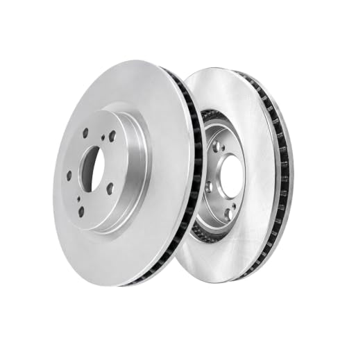 HUSCH Brake Kit Ceramic Brake Pads and Brake Rotors Fit for Toyota - size: 31434+D1293