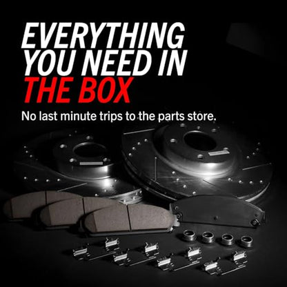 PowerStop Z23 Performance Brake Pad & Rotor Kit Front & Rear K5874