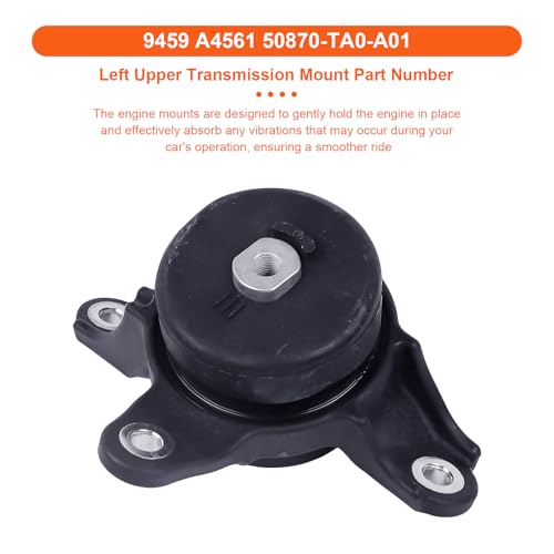 Engine Motor Mount Set & Trans Mount,Replacement for A4561 A65073 - size: Honda Accord 13-17 V6 3.5L