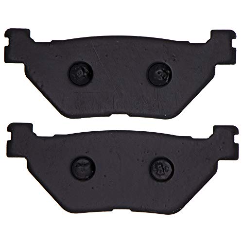 NICHE Front Rear Brake Pad Set for Yamaha 5JJ-W0045-00-00 Organic - size: Organic