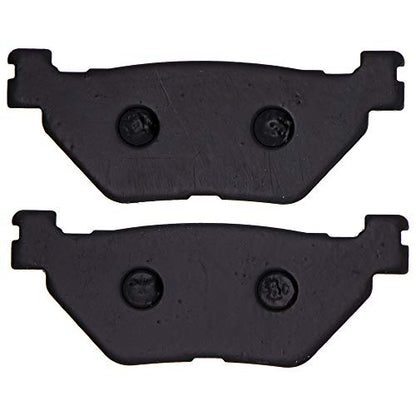 NICHE Front Rear Brake Pad Set for Yamaha 5JJ-W0045-00-00 Organic - size: Organic