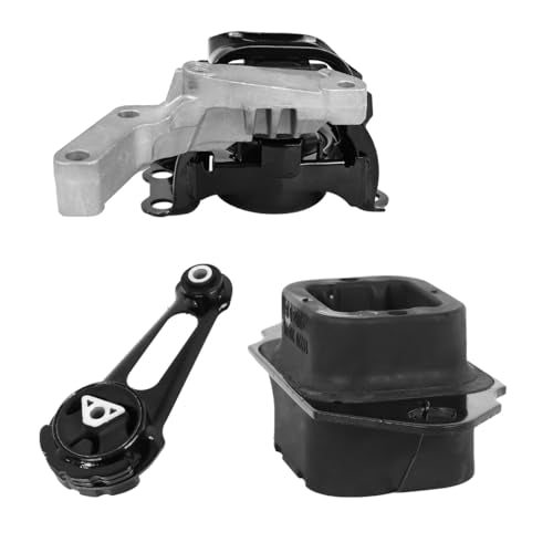 3PCS Engine Motor Mount Kit for Nissan Versa 1.6L 2012-2019 - size: Nissan Versa 2012-2019 1.6L