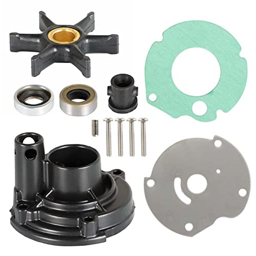labwork Water Pump Impeller Repair Kit 382296 Replacement for Johnson Evinrude Outboard 9.5hp 10hp 1958-1973
