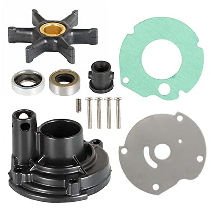 labwork Water Pump Impeller Repair Kit 382296 Replacement for Johnson Evinrude Outboard 9.5hp 10hp 1958-1973