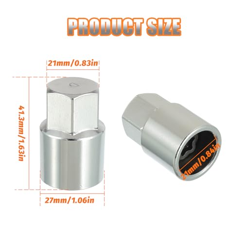 D-Wheel Locking Lug Nut Removal Tool