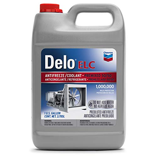 Delo 227811486 Delo Extended Life Prediluted 50/50 Antifreeze/Coolant, 1 Gallon, 6 Pack
