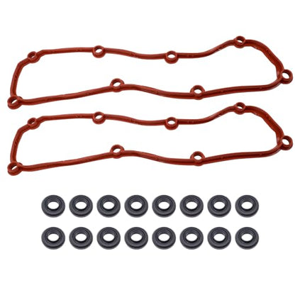 HiSport Engine Valve Cover Gasket Set VS50599R for 3.3L 3.8L - color: VS50599R