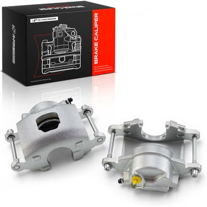 A-Premium Front Left and Right Side Disc Brake Caliper without Bracket - style: Front Driver and Passenger
