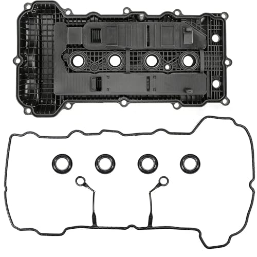 Valve Cover Gasket Set, 22441-2E000 Engine Head Valve Cover Gasket, Compatible with Hyundai Tucson Elantra Sonata Kia Forte Soul Optima 2011-2019 1.8 2.0 NA Replace VS50824R VS50644S