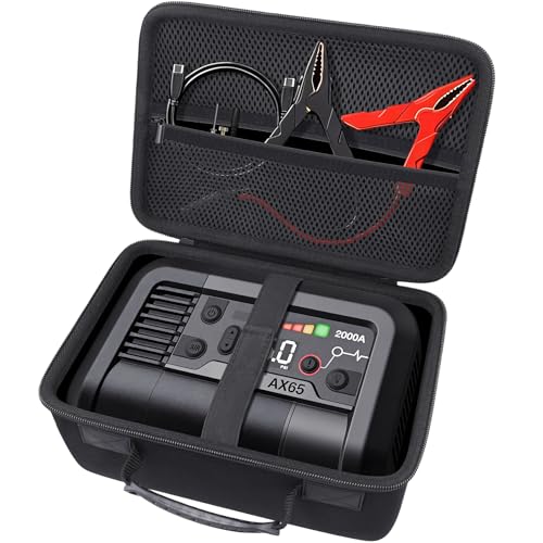 for NOCO Boost+Air AX65 2000A Jump Starter Air Compressor Hard Case - style: For Boost+Air AX65