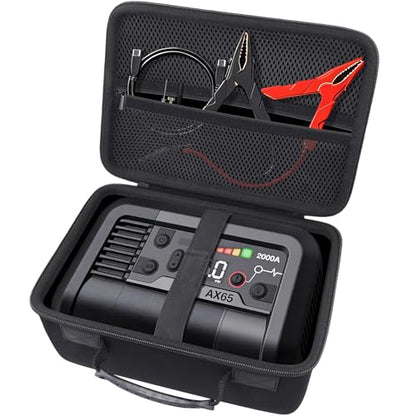 for NOCO Boost+Air AX65 2000A Jump Starter Air Compressor Hard Case - style: For Boost+Air AX65
