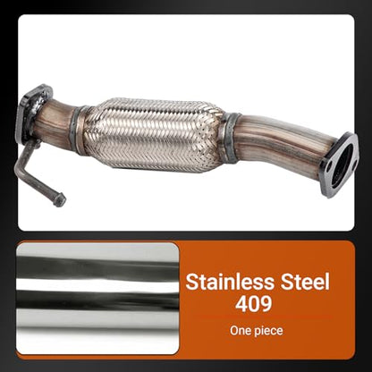 409 Stainless Steel Front Exhaust Flex Pipe For Sorento 2.4L 52598 - size: for 14-15 Sorento/13-16 Santa Fe Sport