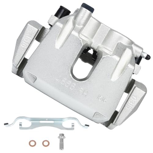 cciyu Front Right Disc Brake Caliper Assembly With Bracket 18B5296 - size: Front Right[18B5296]
