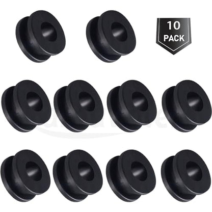 Motorcycle M6 Rubber Grommets 10 pcs, Motorcycle Rubber Replacement Accessories for Fairings Cowling.