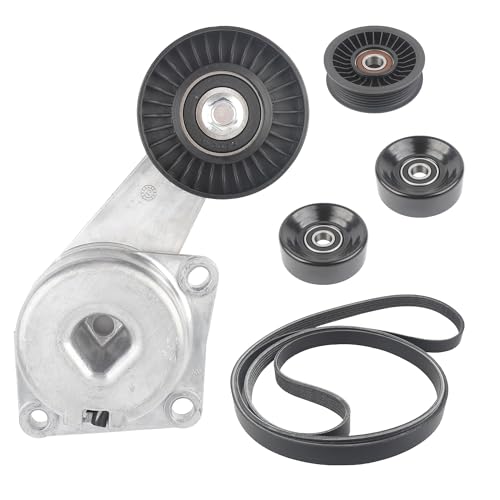 Dasbecan Serpentine Belt Tensioner Kit for Ford F150 2005-2006/2009-2010