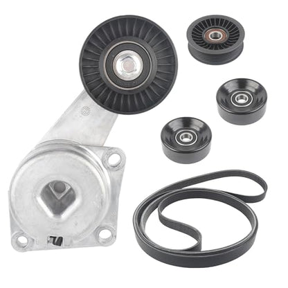Dasbecan Serpentine Belt Tensioner Kit for Ford F150 2005-2006/2009-2010