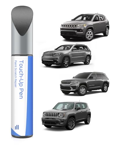 PDN Sting Gray Touch Up Paint Compatible with Jeep Exact Match Chips and Nicks Touch Up - color: Sting Gray(PDN) Compatible with Cherokee/Compass/Grand-Cherokee/Renegade