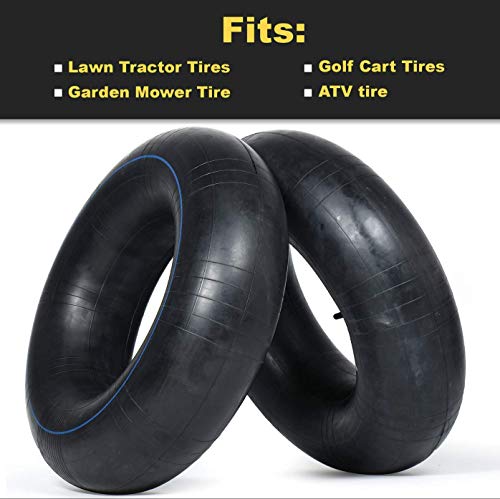 AR-PRO (2-PACK) 16x6.50-8, 16x7.50-8 Inner Tube TR-13 Straight Valve Stem for Mower/Tractor/Golf Cart/Garden Trailer and More - size: 16x6.50/7.50-8,TR-13