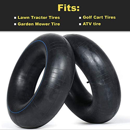 AR-PRO (2-PACK) 16x6.50-8, 16x7.50-8 Inner Tube TR-13 Straight Valve Stem for Mower/Tractor/Golf Cart/Garden Trailer and More - size: 16x6.50/7.50-8,TR-13
