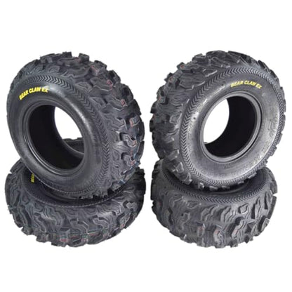 Kenda Bearclaw EX K573-23x8-10 Front & 23x10-10 Rear ATV/UTV Tires (4 pk) - size: 23x8-10;23x10-10 (4 Pack)