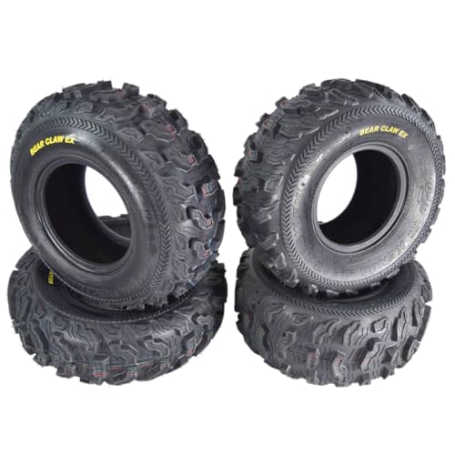 Kenda Bearclaw EX K573-23x8-10 Front & 23x10-10 Rear ATV/UTV Tires (4 pk) - size: 23x8-10;23x10-10 (4 Pack)